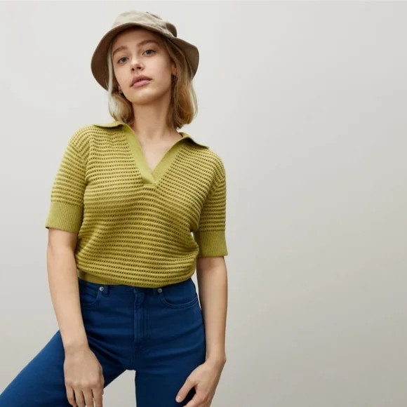 Everlane Cotton Merino Polo